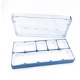 thumbnail image 2 of 5 Grids Plastic Watch Tiny Parts Storage Box Plastic Watch Repair Parts Container for Beads Jewelry Rectangle Case Watch Accessories, 2 of 8