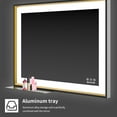 thumbnail image 6 of ENYOPRO Bathroom Mirror with Light, Anti-Fog Bathroom Mirror for Vanity, 3 Light Settings LED Vanity Mirror, Smart Touch Bathroom Vanity Mirror, 3200-6500k, TE427, 6 of 11