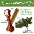 thumbnail image 6 of Wellness WHIMZEES Variety Box Natural Grain Free Dental Chews for Dogs, Medium Breed, 28 count, 6 of 10