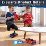 Huge Wave Spider RC Cars for Boys, 4WD Interactive Battle Drift RC Car Toys, Chase & Shooting Game with Infrared, Christmas Birthday Gift for Kids 4-8 Years