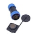 thumbnail image 1 of Toma de corriente de aviación, conector de alimentación a prueba de agua IP68, conector de enchufe, conector de aviación a prueba de agua, diseñado para el futuro, 1 of 9