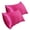 Hot Pink, variant on EazyTech 20x30 Inch Queen Satin Pillowcase Set of 2 - Envelope Closure, Ultra Soft Imitation Silk, Wrinkle-Free Pillow Case for Hair Protection Hot Pink