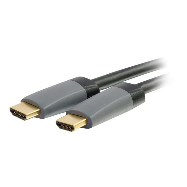 C2G 6ft Select High Speed HDMI Cable with Ethernet 4K 60Hz - In-Wall CL2-Rated - HDMI cable with Ethernet - HDMI male to HDMI male - 6 ft - shielded - black - 4K support