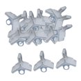thumbnail image 1 of LOVIVER 50 Pcs Crochets Triples Étui Protection Main Crochets Triples Supports 1cmx1.3cmx0.4cm, 1 of 8