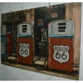 Route 66 Gas Pump Metal Wall Decor by Urban Port - Walmart.com