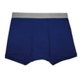 thumbnail image 3 of Bóxer Zaga para Hombre, Corto Ultra Suave 3 Piezas Multicolor Talla M, 3 of 3