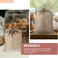 thumbnail image 5 of Zjunqe 1 PCS Burlap Sack - 9" x 6.7" Burlap Bags for Plants High Density Natural Jute Bag of Potatoes Plant Grow Bags Potato Sacks Race Bags Potato Storage,Wrapping Christmas Gifts Storage, 5 of 8