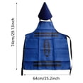 thumbnail image 3 of Wax Crayon For Carnival & Theme Party Colourful Fancy Dress Set For Adults With Apron And Hat Fun Available In 8 Colours, 3 of 9