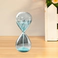thumbnail image 5 of DOMELAY 3xGlitter Sand Glass Timer Hourglass Hour Glasses for Home Decor Faimly Office Pcs, 5 of 8