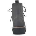 thumbnail image 3 of White Mountain Womens Great Faux Suede Ankle Ankle Boots, 3 of 3