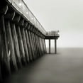 thumbnail image 2 of Settle, Shane 26x26 White Modern Wood Framed Museum Art Print Titled - Hermosa Pier, 2 of 4