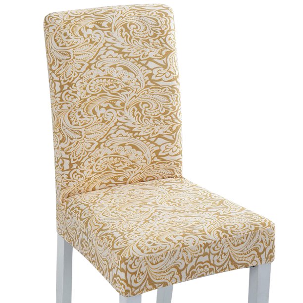 Soft Stretchable Dining Chair Covers With Printed Floral Patterns Spandex Banquet Chair Seat Protector Slipcovers For Holiday Home Party Hotel Wedding Ceremony Walmart Com Walmart Com