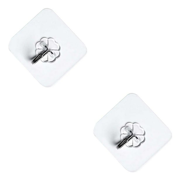 Inteprter Ganchos de pared autoadhesivos, perchas para soporte de chaqueta de cocina, organizador de almacenamiento interior de entrada para sala 5 sztuk 2piezas