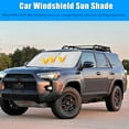 thumbnail image 4 of GHSDFBB Car Windshield Sun Shade Foldable,Sun Protection for Car Front Windshield,Sun Protector for UV Ray,Car Interior Accessories for Sun Heat,Fit for 2010-2024 Toyota 4Runner, 4 of 7