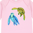 thumbnail image 4 of Inktastic Sea Turtles Swimming Together Boys or Girls Long Sleeve Baby Bodysuit, 4 of 5