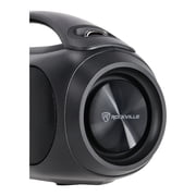 (2) Rockville GO PARTY MAX BASS Portable LED Bluetooth Speakers w/Wireless Link