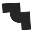 thumbnail image 3 of Xuanheng Color Enhancement Barber Card Reusable Beard Line up Tool for Barber Styling W Shape, 3 of 7