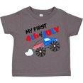 thumbnail image 3 of Inktastic My First Fourth of July Monster Truck Boys or Girls Toddler T-Shirt, 3 of 5