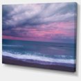 thumbnail image 2 of Impression sur Toile Bleu et Rose Non Cintrée sur Mer - Bord de Mer, 2 of 4