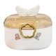thumbnail image 3 of Caja de almacenamiento para accesorios para el cabello, organizador para moños y joyas Blanco, 3 of 9