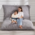 thumbnail image 1 of Sillón Puff Hobestluk 3 en 1 Plush Gris 191x140 cm, 1 of 9