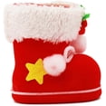 thumbnail image 4 of Bolsa de dulces navideñas Soportes para medias de dulces navideños Decoraciones para el hogar Bolsas de regalo, rojo, M, 4 of 7