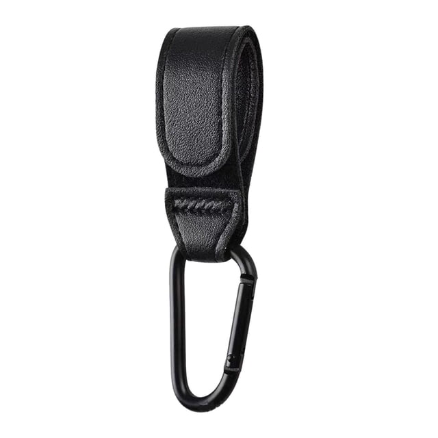 Ganchos para cochecito, ganchos para cochecito, mosquetón multiusos, ganchos para cochecito, accesorios para carrito de compras, bolsos, bolsas de pañ Negro Sunnimix Ganchos para cochecito