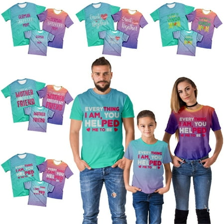 

Mother s Day Men Dad 3D Print Graphic Tees Summer Undershirt Up to 8XL