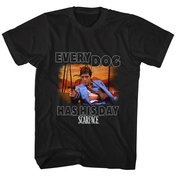 Scarface Every Dog Black T-Shirt