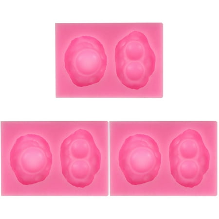 

TINKSKY Mold Molds Baking Silicone Chocolate Fondant Mold Mould Rubber Jewelry 3D Silicone Charm Diy Pastry Cheesecake