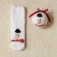 thumbnail image 1 of Chaussettes Rouges Chaussettes d'Anniversaire en Velours et Velours Corail Épaissi Chaussettes Acryliques de Noël pour Hommes et Femmes Chaussettes pour Hommes et Femmes, 1 of 3