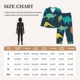 thumbnail image 4 of Fotbe Hand Drawn Seamless Pattern Long Sleeve Pajama Set for Women,Sleepwear Set,2-piece Loungewear Set,Soft PJs Comfy Nightwear with Pockets -Medium, 4 of 7