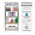 thumbnail image 4 of Estante Metalico. Onof ESM-01 Anaquel Rack 5 niveles, 4 of 8