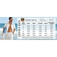 thumbnail image 6 of COOFANDY Mens Beach Shirts Short Sleeve Linen Shirts Casual Stylish Shirts Family Beach Vacation Outfits, 6 of 6