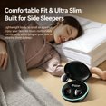 thumbnail image 2 of Wireless Bluetooth Earbuds In‑Ear Comfort Pain‑Free Mini Invisible Earphones with Digital Charging Case for All‑Night Wear Sleeping Earbuds, 2 of 2