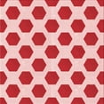 thumbnail image 1 of Ahgly Company Machine Washable Indoor Square Transitional Red Area Rugs, 4' Square, 1 of 7