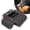 Black-A, variant on Car Armrest Cover with Cup Holder,Center Console Organizer,Memory Foam Leather 4 in 1 Vehicle Arm Rest Cover