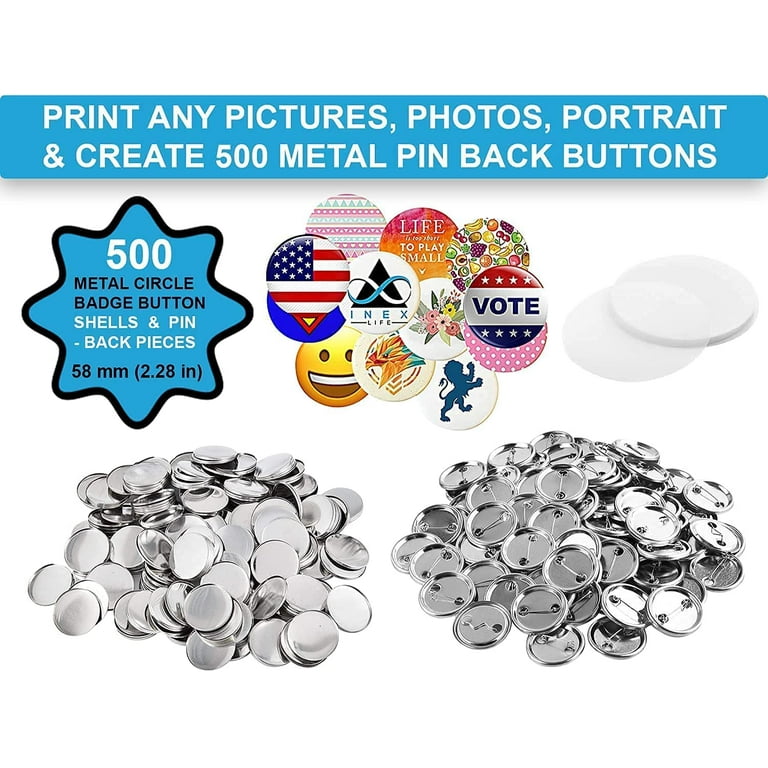 Make Buttons, Pin Buttons, Custom Buttons, Badge Pins