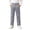 Gray, variant on Plebaso Boys Basic School Uniform Pants High Waist Straight Leg Pull on Trousers Casual Kids Pants with Pockets