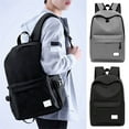 thumbnail image 3 of HIPYLO Medium Backpack for Women Slim Backpack Men Lightweight Backpack Women Travel Laptop Backpack Bags Mochila Viaje Purse Bookbag for Bag Women, Black One Size, 3 of 3