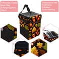 thumbnail image 2 of Thanksgiving Oak Foldable Car Trash Can with Lid, Leak-Proof Mini Trash Can, Hanging Storage Bag for Car, 2 of 6