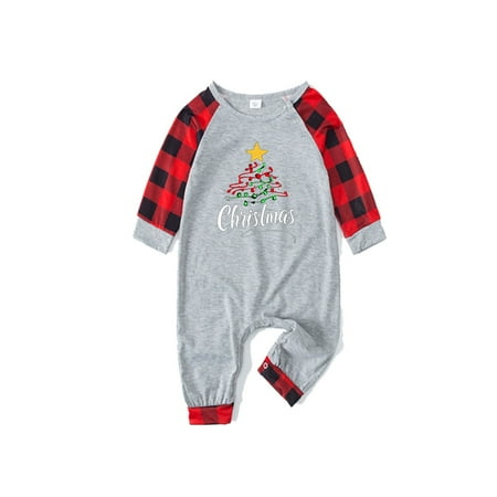 

Jamicy Toddlers Pajamas Christmas Present Christms Pajamas for Family Cute Couples Pjs Long Sleeve Holiday Family Xmas Matching Sets Loungewear Sleevewear