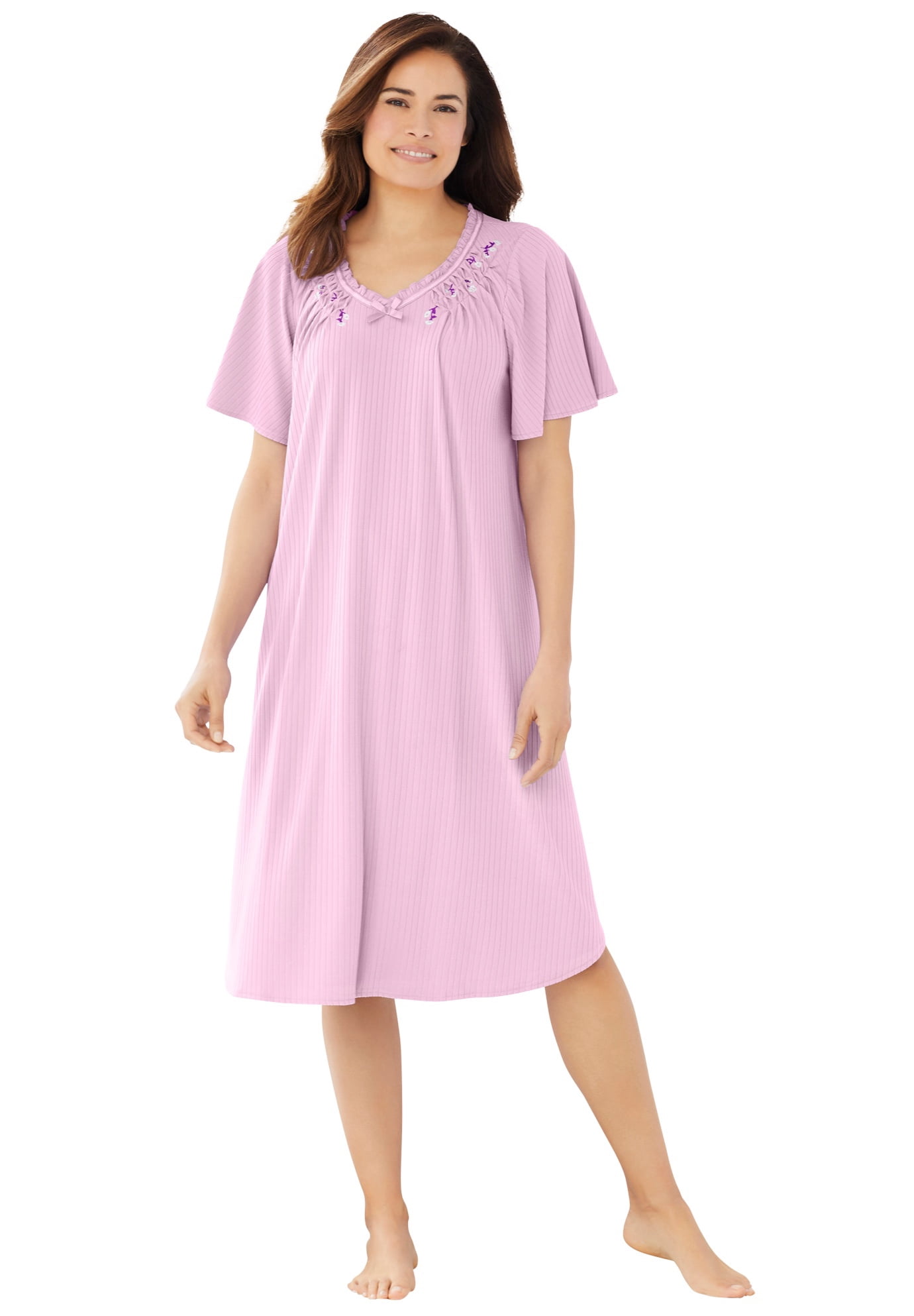 Rib Knit Nightgown 