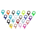 thumbnail image 4 of 100 piezas de cierre de langosta de colores, cierres de pinza de langosta ligeros de 25mm para mochilas DIY, llaveros, pulseras, collares, 4 of 10