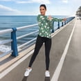 thumbnail image 6 of FORMRS Womens Long Sleeve Shirts UPF 50+ Sun Protection Quick Dry Fishing Hiking Tops, Size S-2XL, Small White Flowers, 6 of 8