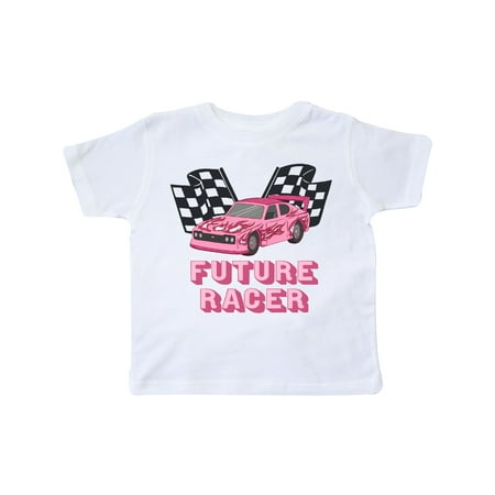 

Inktastic Pink Future Racer Gift Toddler Boy or Toddler Girl T-Shirt
