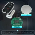 thumbnail image 4 of 1 Set Herramienta de Programación de Llaves Control Remoto para Dodge Journey 2011-2017 M3N-40821302 4 Botón 433Mhz, 4 of 7