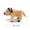 Coffee, variant on Soft Buffalo Plush Toy 15.8x9.8x3.9 in Realistic Stuffed Animal Figurine for Shelf Sofa Gift for Animal Lovers