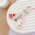 thumbnail image 6 of Wrapables Cute Aesthetic Y2K Cell Phone Charms, Accessories for Keychain Handbag Pendant (Set of 2), Sweet Treats, 6 of 6