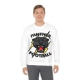 thumbnail image 3 of Retro Panther Mascot Women's Football Vintage Lightning School Spirit Unisex Sweatshirt, 3 of 6